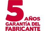 Garantía 5 años del fabricante